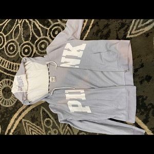 PINK zip up hoodie